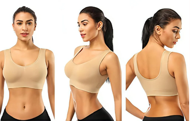 Pack Of 2 Imported Soft Cotton Non Padded Hot Bra Brief Brassier Blouse For Girls Women Ladies