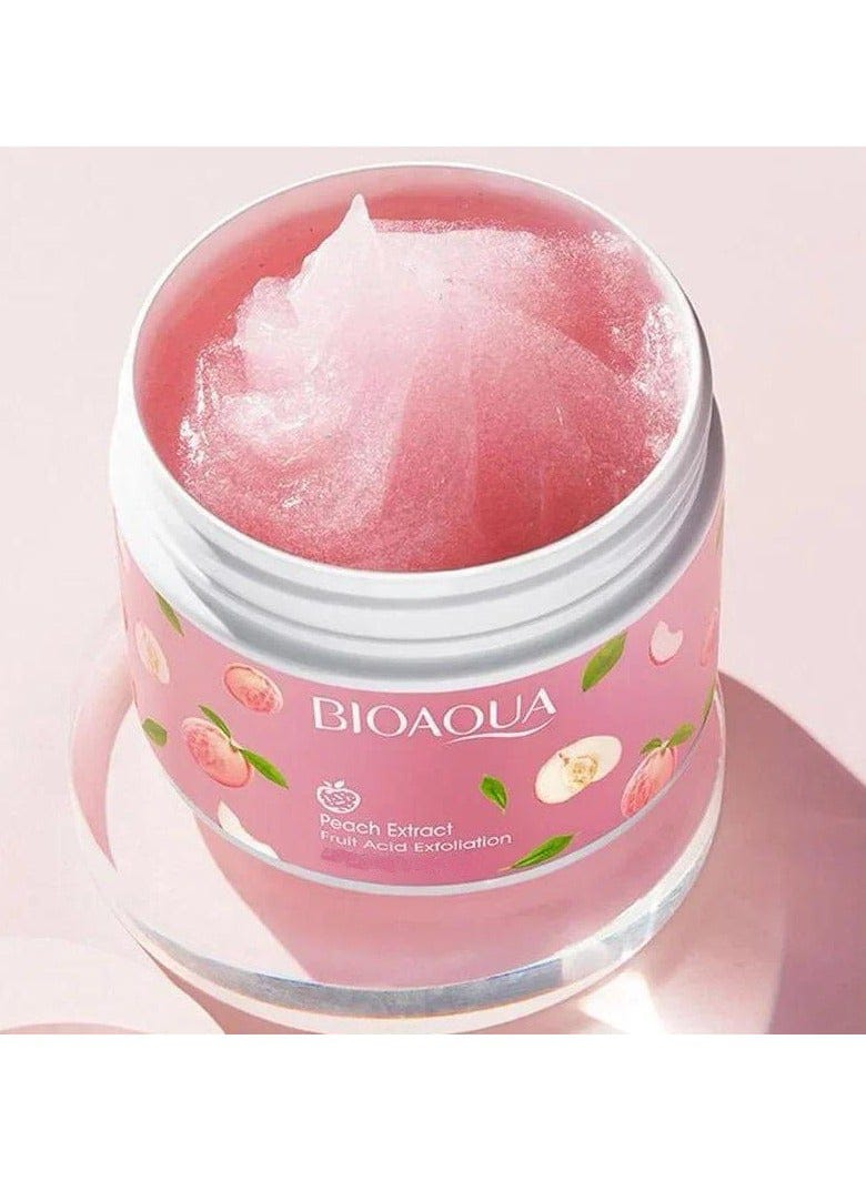 Original Bioaqua Peach Extract Fruit  Exfoliating Face Gel Cream