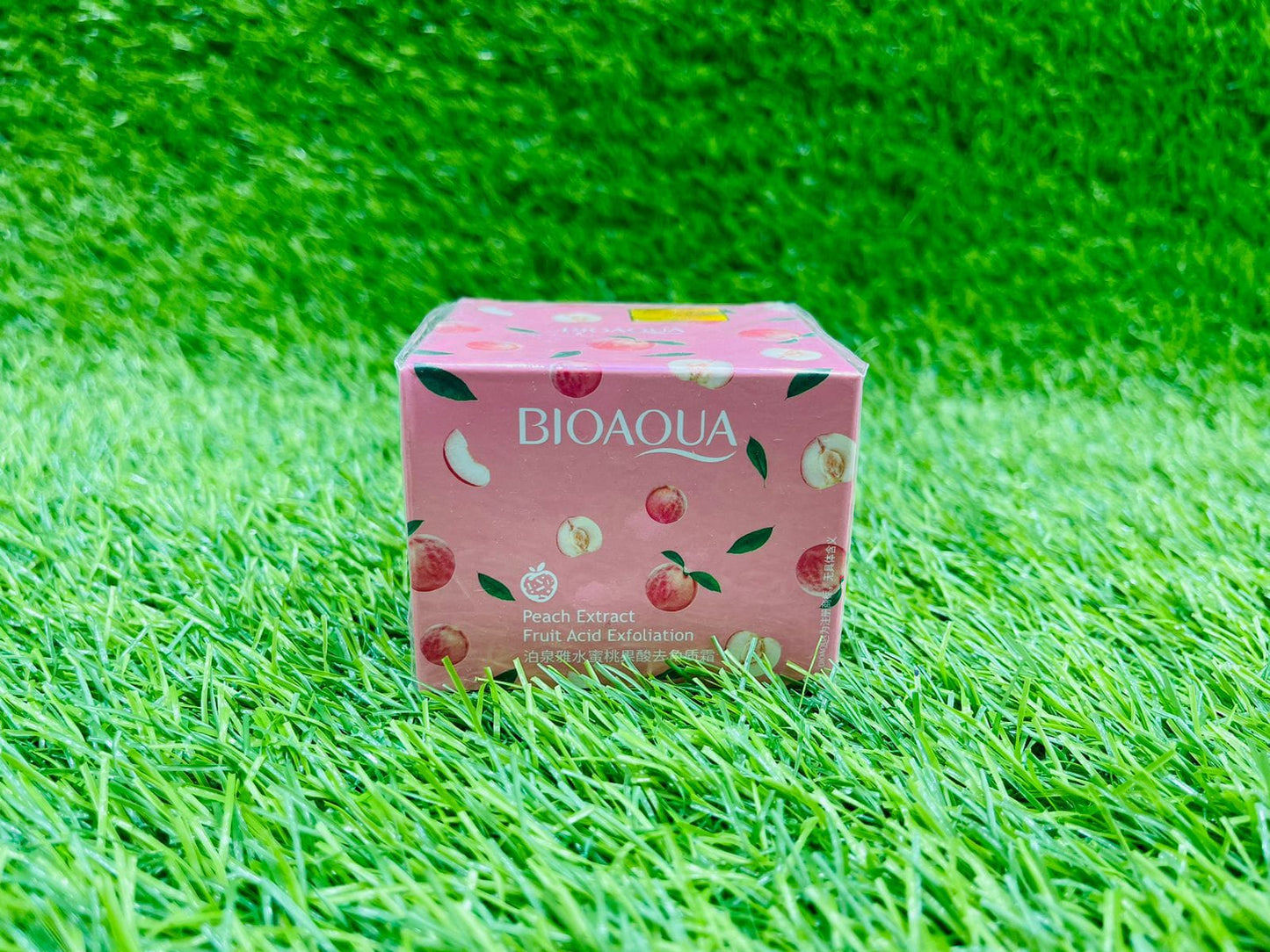 Original Bioaqua Peach Extract Fruit  Exfoliating Face Gel Cream