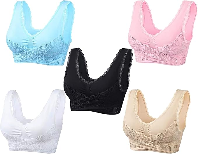 Today Offer 30% Off - Comfy Corset Bra | Cross Side Buckle Lace Bras