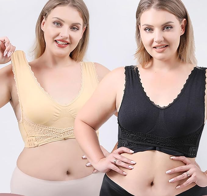 Today Offer 30% Off - Comfy Corset Bra | Cross Side Buckle Lace Bras